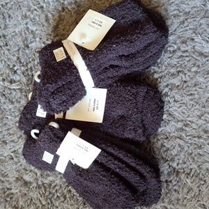 NWT 3-pair Liz Claiborne slipper socks
